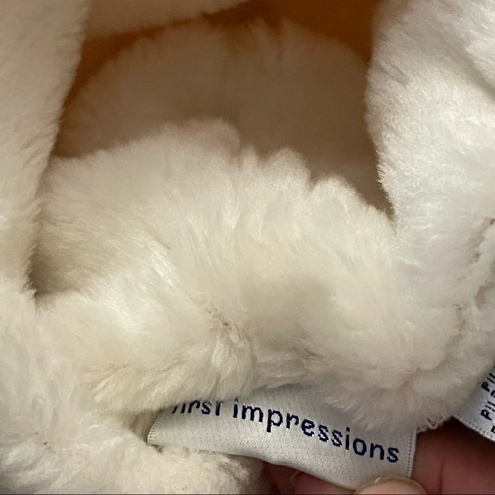 Snow suit baby 0-3 months sueded fabric pink bears‎